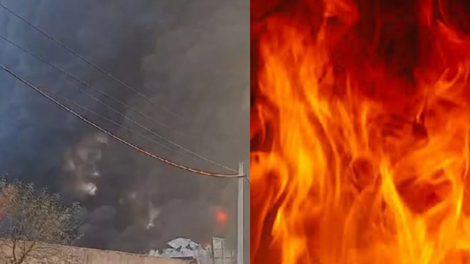 सोनीपत की फैक्ट्री में भीषण आग