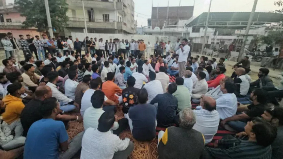 राजस्थान के ब्यावर में हंगामा राजस्थान के ब्यावर में हंगामा