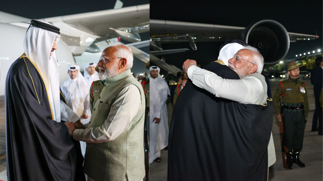 'भारत-कतर दोस्ती को मिलेगी नई रफ्तार, PM मोदी ने खुद एयरपोर्ट पर किया अमीर का स्वागत!'