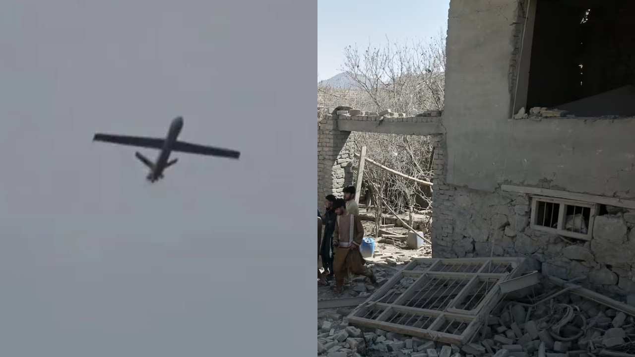 Afghanistan drone hit Islamabad