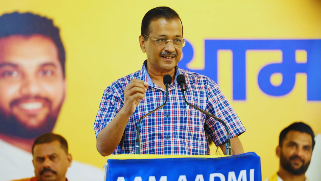 Remove police for one day, and we will chase them down and beat Arvind Kejriwal lashed out at BJP in