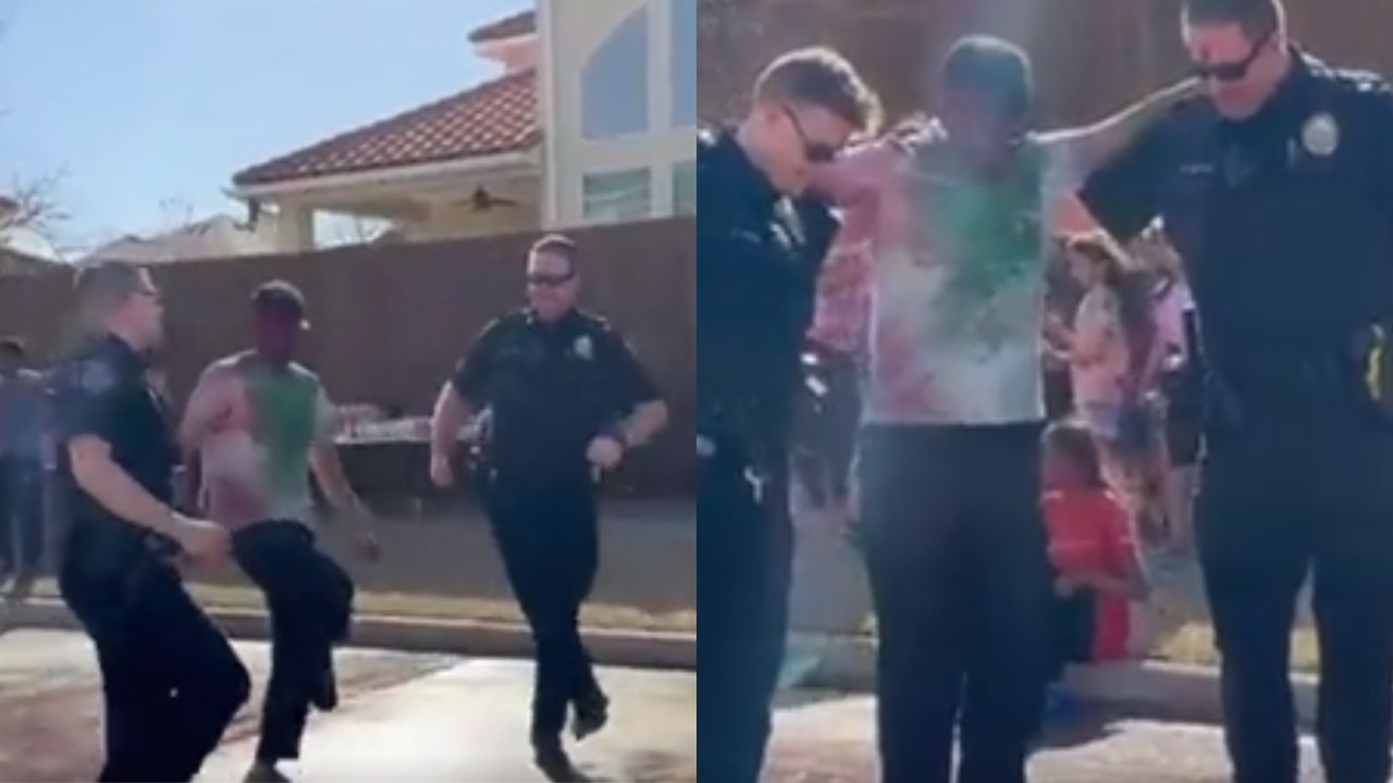 On Holi, the American police performed a tremendous dance on the song 'Natu - Natu' from the film 'RRR', the video went viral on social media