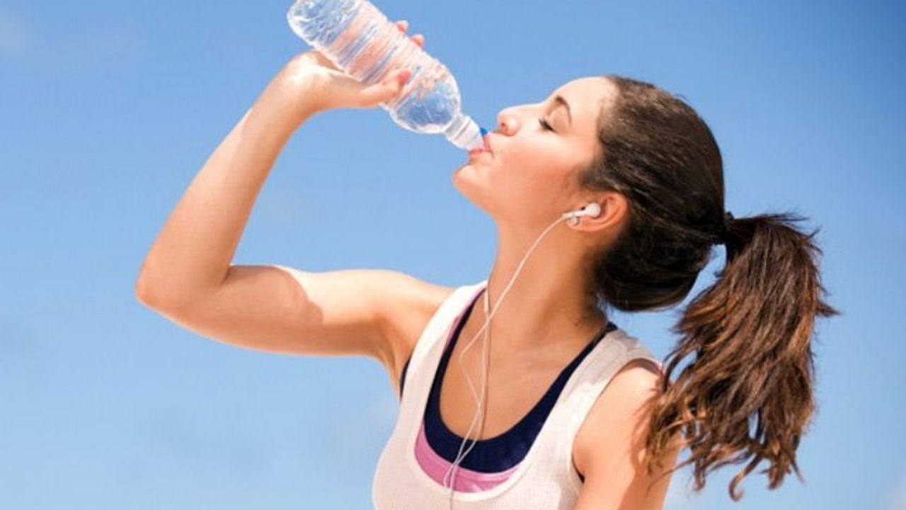Why shouldn't you drink water while standing?